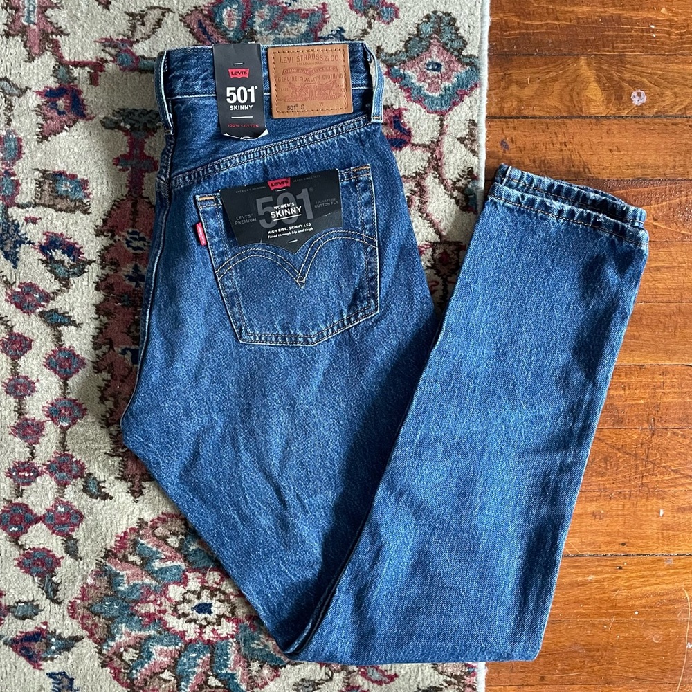 Levi’s 501 High-Rise Skinny Jean